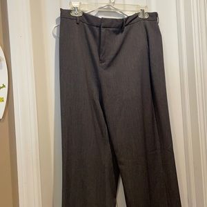 Rafaella Gray Dress Pants size 10